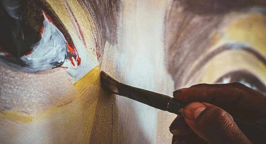 What is the most common purpose for composition in art