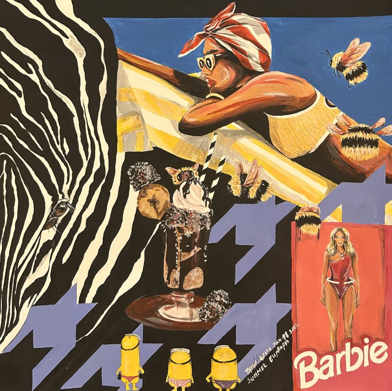 Summer Utopia - Unframed - on paper