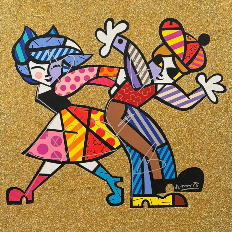 Romero Britto Street dance 65by84