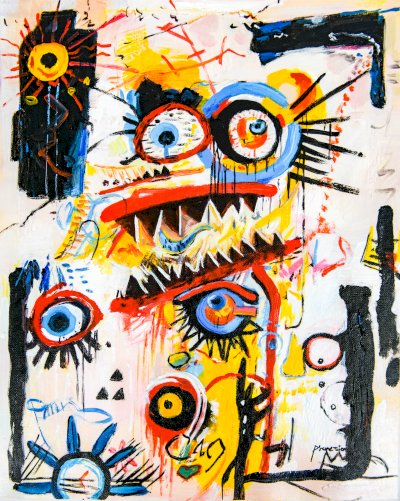 Bite Me Electric 50 x 40 cm