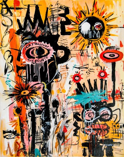 One Eyed Prince 50 x 40 cm