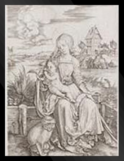 Virgin and the Child with the Monkey