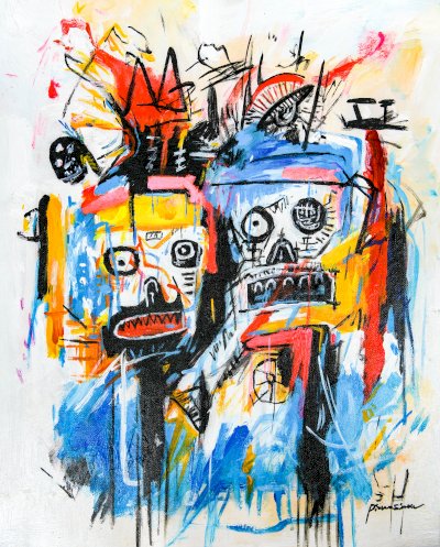 Spirit Masks 50 x 40 cm
