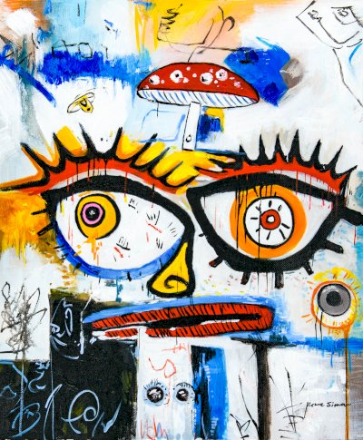 Regard 50 x 40 cm