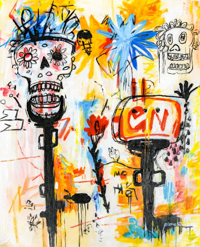 Urban Bones 50 x 40 cm