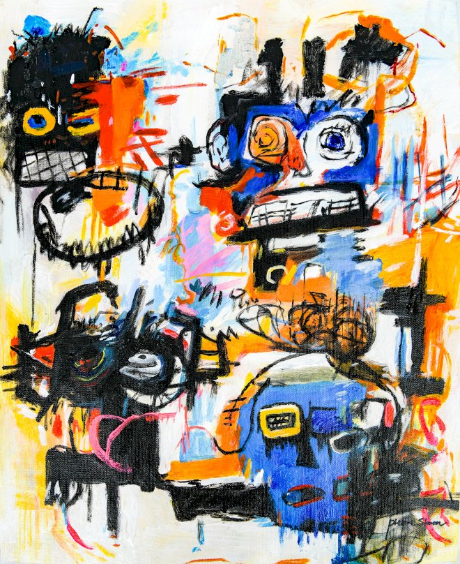 Painted Voices 50 x 40 cm