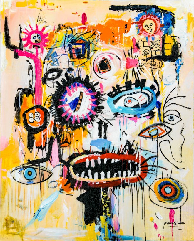 Vigilant Chaos 50 x 40 cm