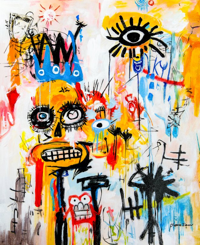 L'Observateur 50 x 40 cm
