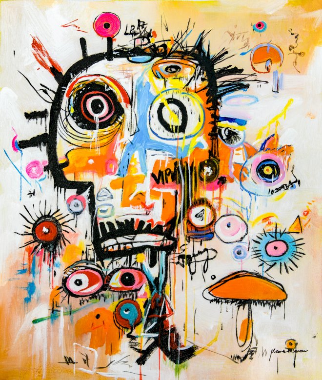 Colour Scar 50 x 40 cm