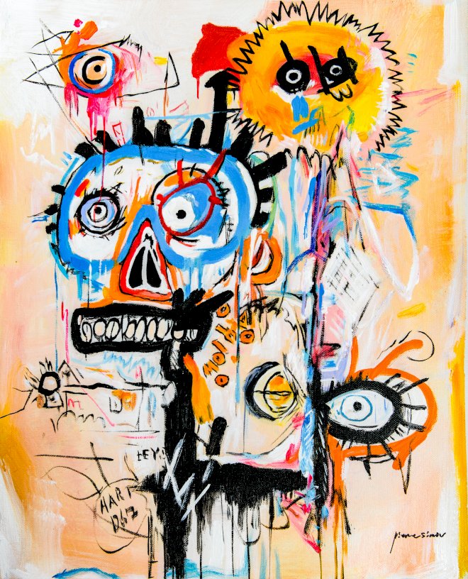 Bone Blooming 50 x 40 cm