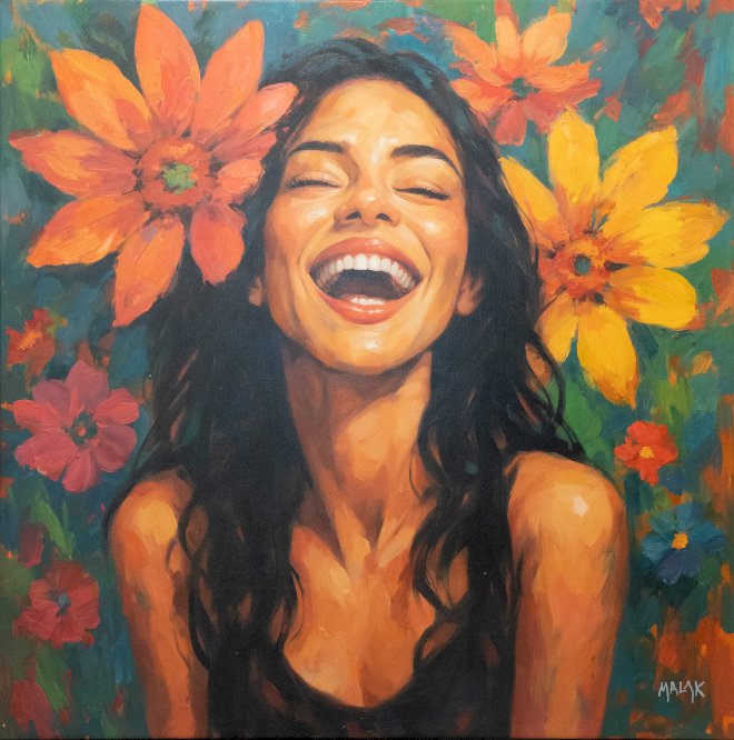 Éternel Été V2 100 x 100 cm