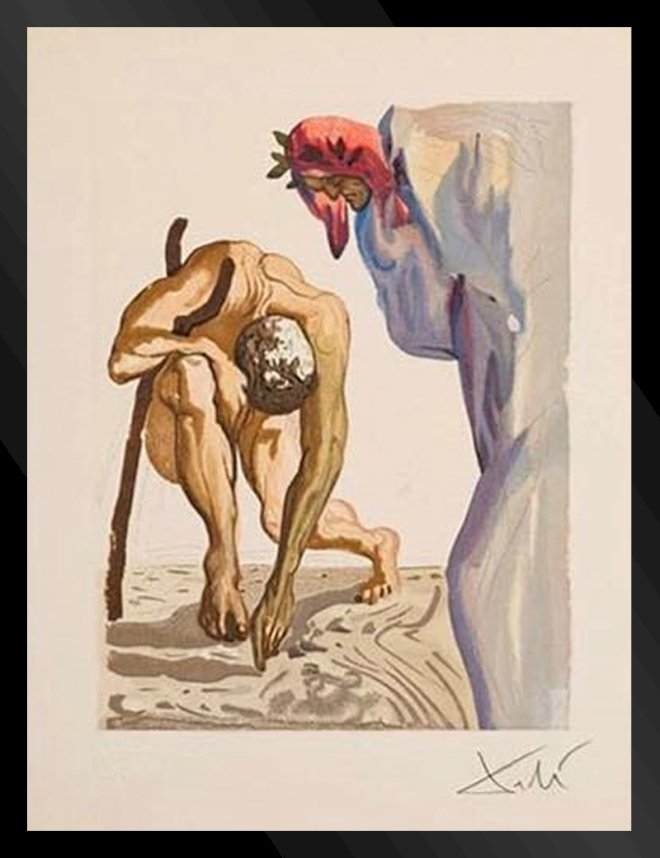 Divine Comedy, Purgatory 7 Princes of the Flowered Valley