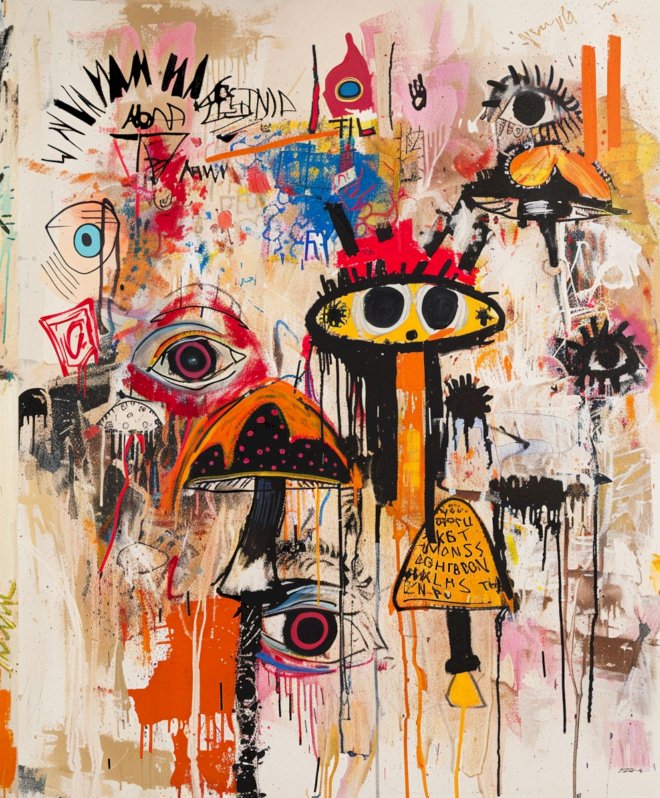 Mushroom Witness 50x40