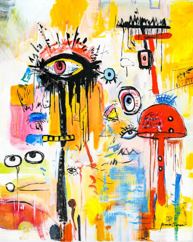 Gazing Cosmos 50 x 40 cm