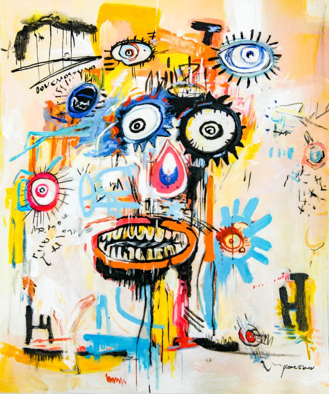 All Eyes Open 50 x 40 cm
