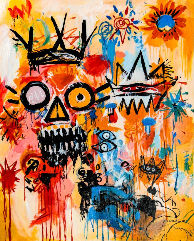 Phantom Grin 50 x 40 cm