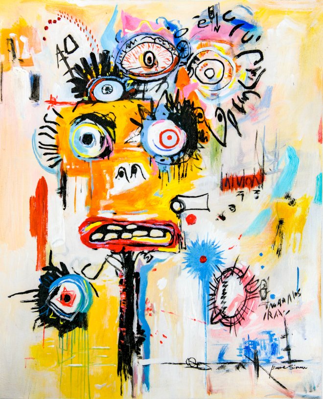 Colour Bone 50 x 40 cm