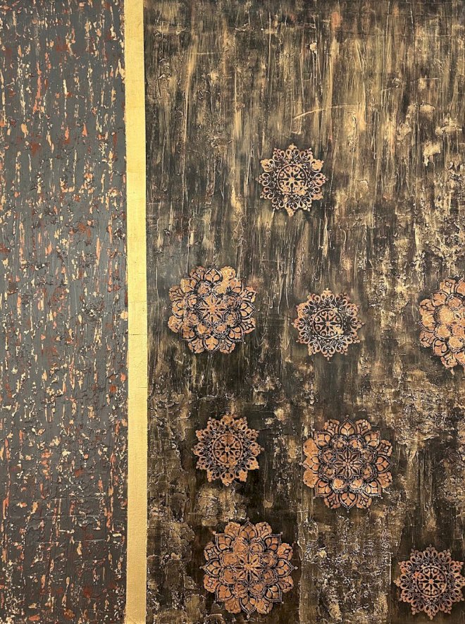 Burnished Mandalas I